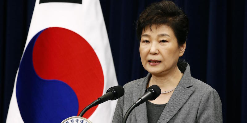 Park Geun Hye (Kyodo via AP Images)