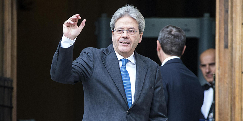 Il presidente del Consiglio incaricato, Paolo Gentiloni (ANSA/ ANGELO CARCONI)