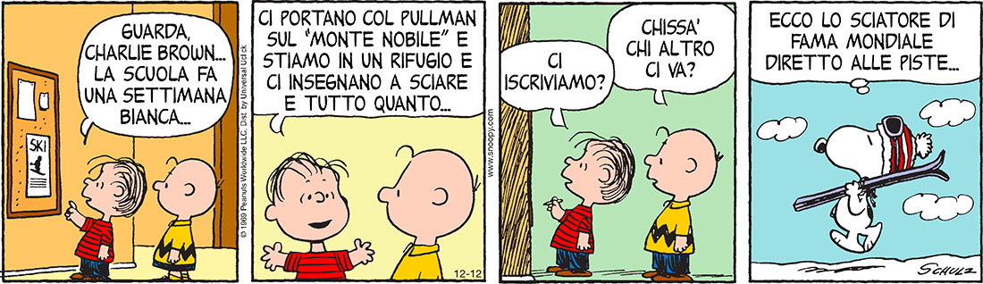 Peanuts 2016 dicembre 12