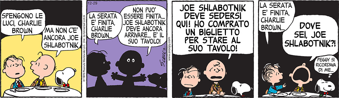 Peanuts 2016 dicembre 29