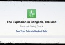 Facebook ha attivato per errore il suo Safety Check a Bangkok