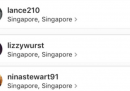 Perché un sacco di gente su Instagram si geolocalizza a Singapore?