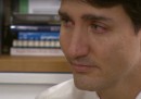 Justin Trudeau ha pianto parlando con un siriano accolto dal Canada