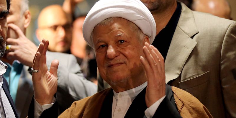 L'ex presidente dell'Iran Akbar Hashemi Rafsanjani, il 21 dicembre 2015, a Teheran (ATTA KENARE/AFP/Getty Images)