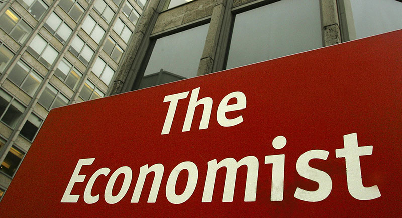 L'edificio dell'Economist a Londra, che il giornale lascerà quest'anno per un sede nuova (ALESSANDRO ABBONIZIO/AFP/Getty Images)