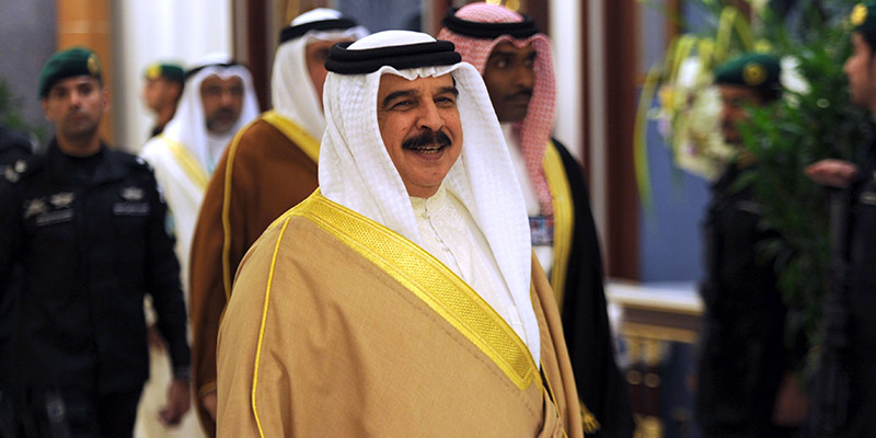 Il re del Bahrein Hamad bin Issa al-Khalifa, Jeddah, 31 maggio 2016 (STRINGER/AFP/Getty Images)