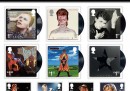 La Royal Mail ha fatto dieci francobolli dedicati a David Bowie