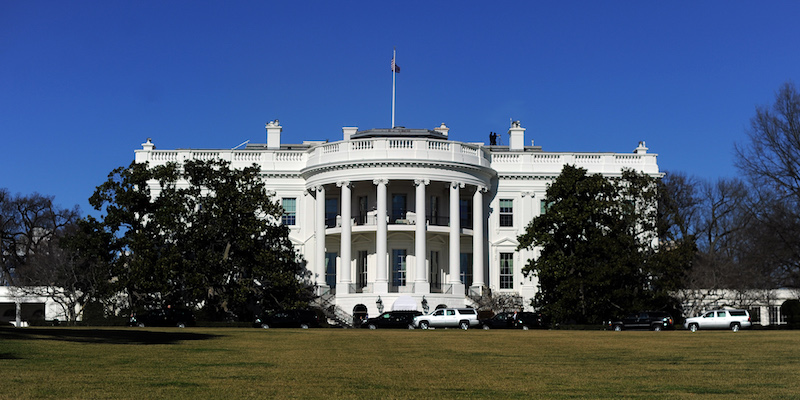 Il retro della Casa Bianca, la residenza del presidente degli Stati Uniti (JEWEL SAMAD/AFP/Getty Images)