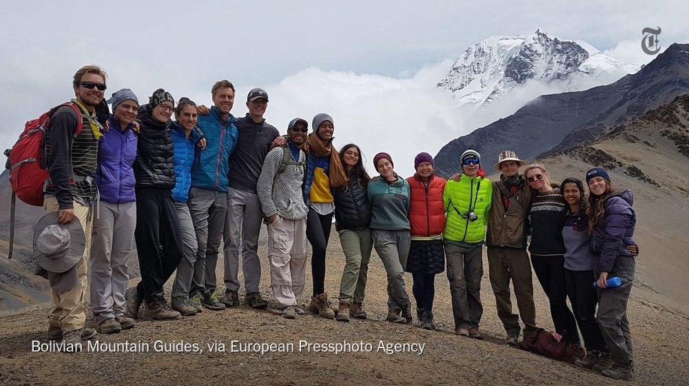 La foto del viaggio di Malia Obama in Bolivia, di nascosto