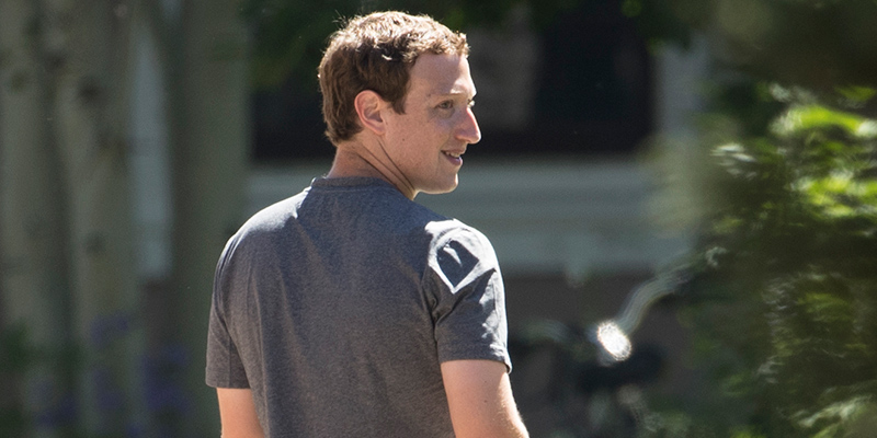 Il CEO di Facebook, Mark Zuckerberg (Drew Angerer/Getty Images)