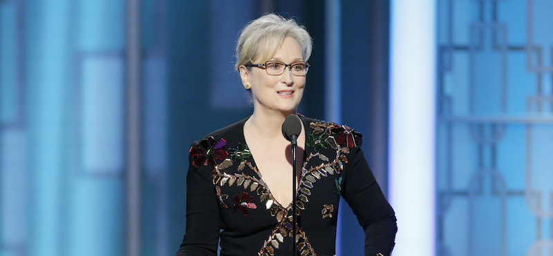 Il discorso di Meryl Streep ai Golden Globe