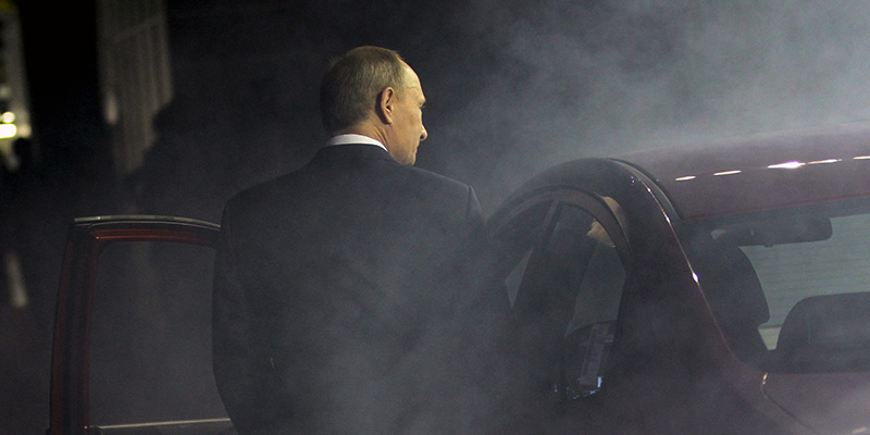 Vladimir Putin nel 2010 (ALEXEY DRUZHININ/AFP/Getty Images)