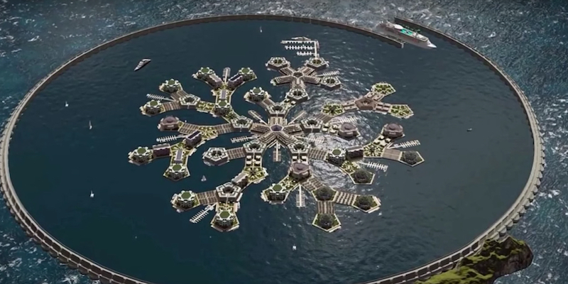 Nella Polinesia francese saranno costruite delle isole galleggianti
