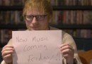 Il 6 gennaio Ed Sheeran pubblicherà qualcosa di nuovo