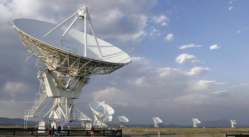 Il Very Large Array (VLA), New Mexico, Stati Uniti, (ROBYN BECK/AFP/Getty Images)