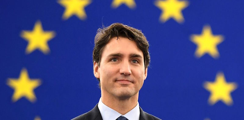 Il video del discorso di Justin Trudeau al Parlamento Europeo