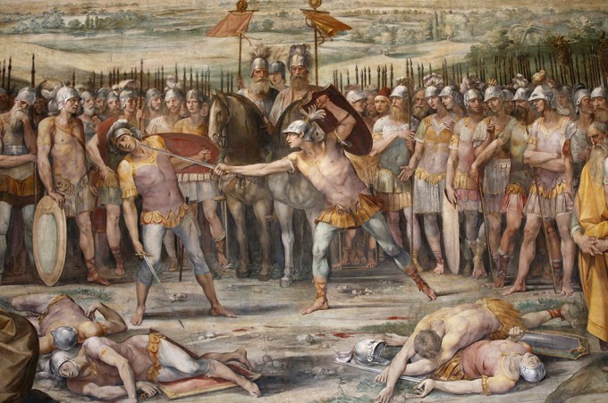 Roma, restauro della sala Orazi e Curiazi ai Musei Capitolini