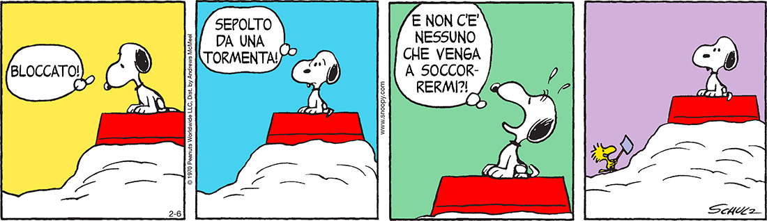 Peanuts 2017 febbraio 6