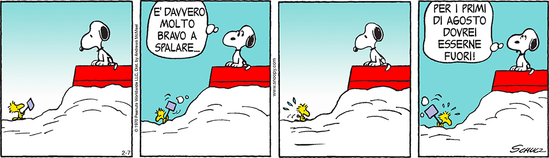 Peanuts 2017 febbraio 7