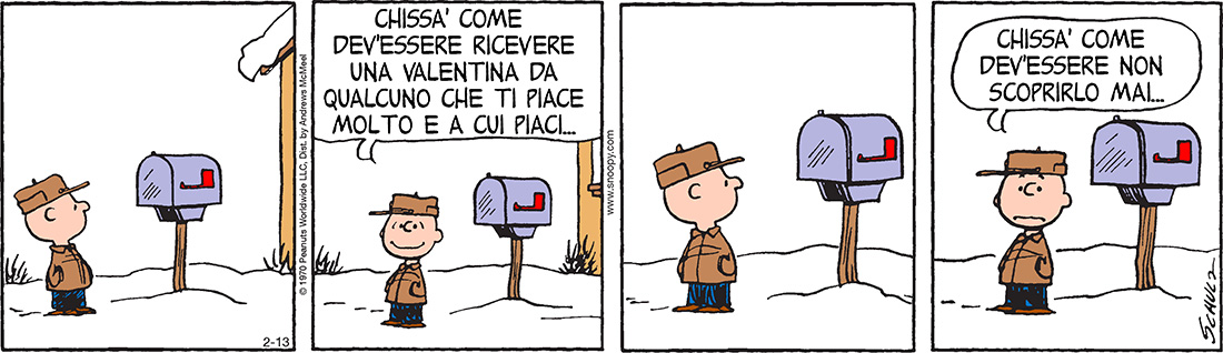 Peanuts 2017 febbraio 13