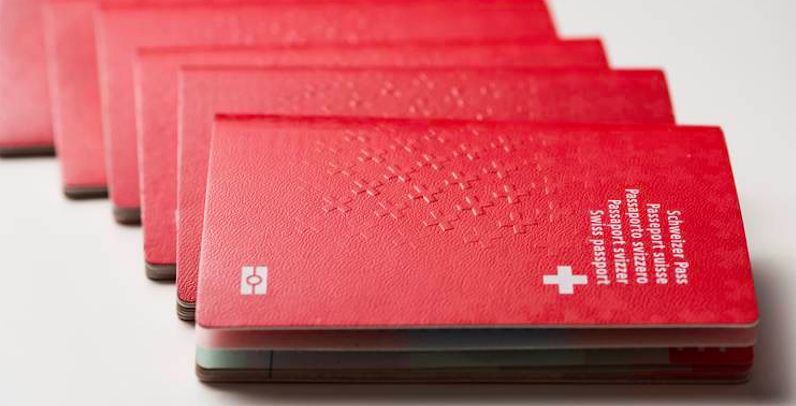 Passaporti svizzeri del tipo in uso dal 2010 