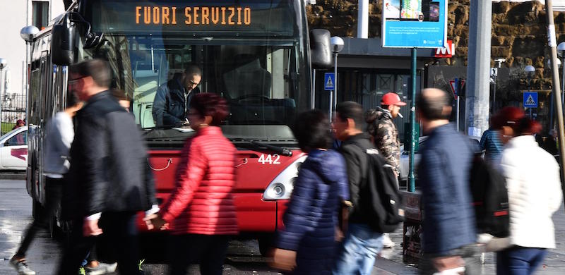 Oggi a Roma c'è uno sciopero dei mezzi pubblici