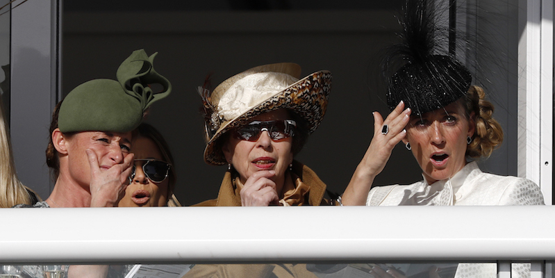 La principessa reale Anna alle corse del festival di Cheltenham, 15 marzo 2017
(Reuters/Stefan Wermuth)