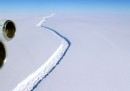 In Antartide si sta per staccare un iceberg molto grosso