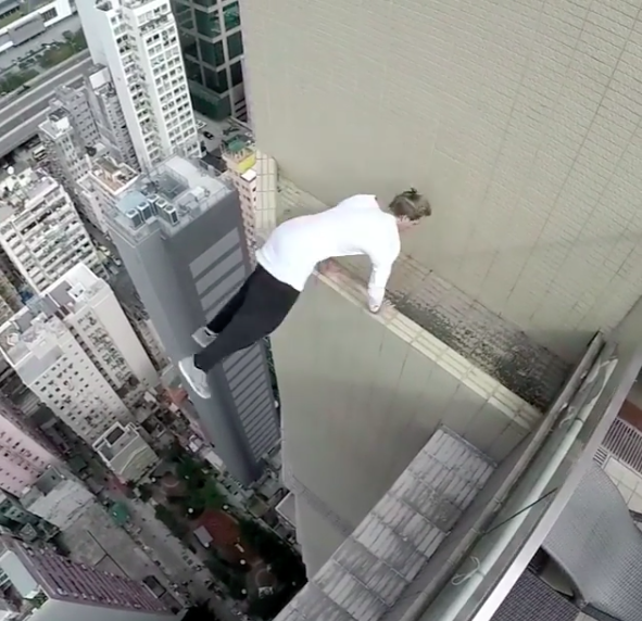 Il video da non guardare se soffrite di vertigini