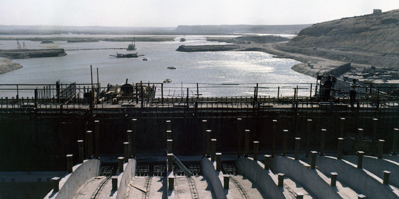 Il fiume Eufrate fotografato dalla diga di Tabqa, nel 2011. (AP Photo)