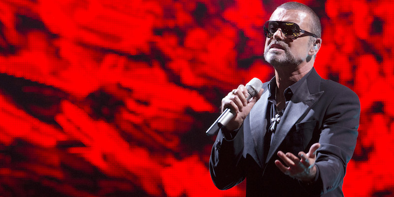 George Michael, il 9 settembre 2012 (MIGUEL MEDINA/AFP/GettyImages)