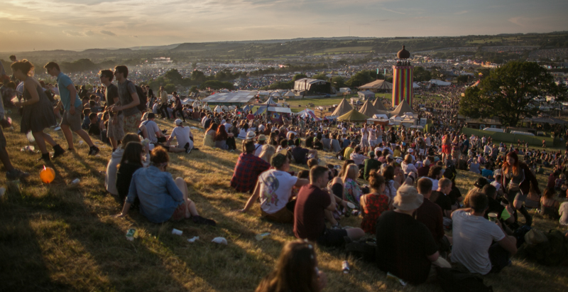 Il festival di Glastonbury nel 2014. (Matt Cardy/Getty Images)