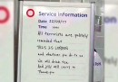 Il messaggio della metropolitana di Londra sull'attentato è bello ma è falso