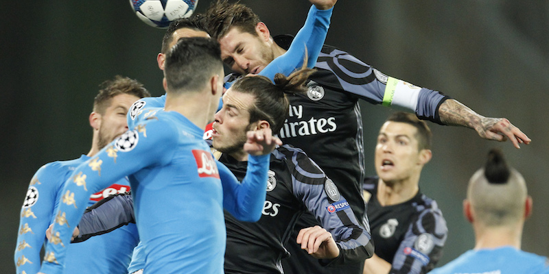Il primo gol di Sergio Ramos (CARLO HERMANN/AFP/Getty Images)