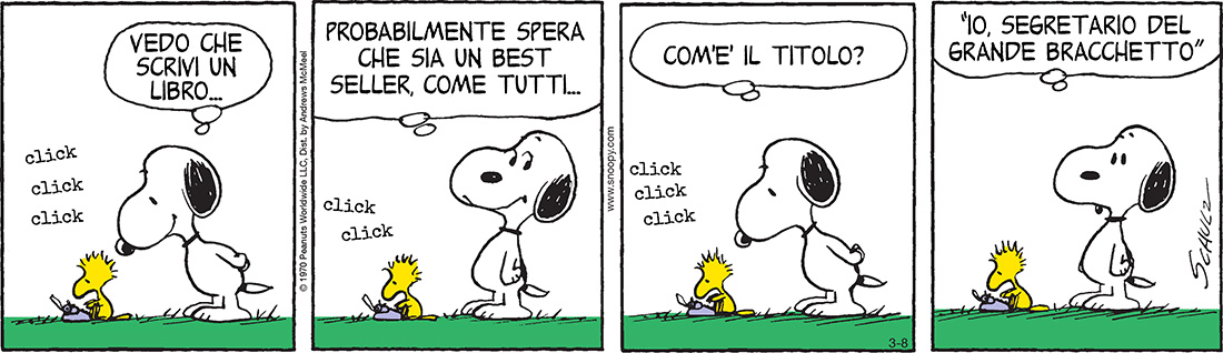 Peanuts 2017 marzo 8