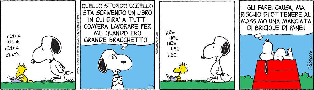 Peanuts 2017 marzo 9
