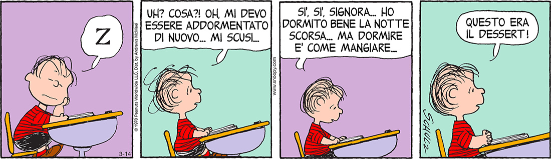 Peanuts 2017 marzo 14
