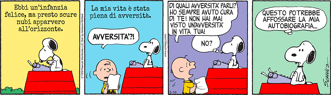 Peanuts 2017 marzo 16