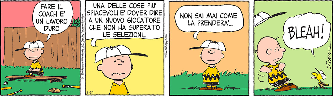 Peanuts 2017 marzo 31