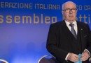 Carlo Tavecchio è stato rieletto presidente della FIGC