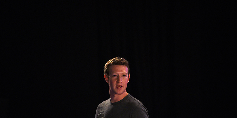 Il CEO di Facebook, Mark Zuckerberg (MONEY SHARMA/AFP/Getty Images)