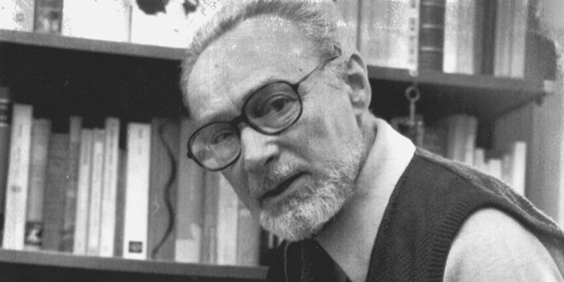 Primo Levi il 10 dicembre 1984 (AP Photo)