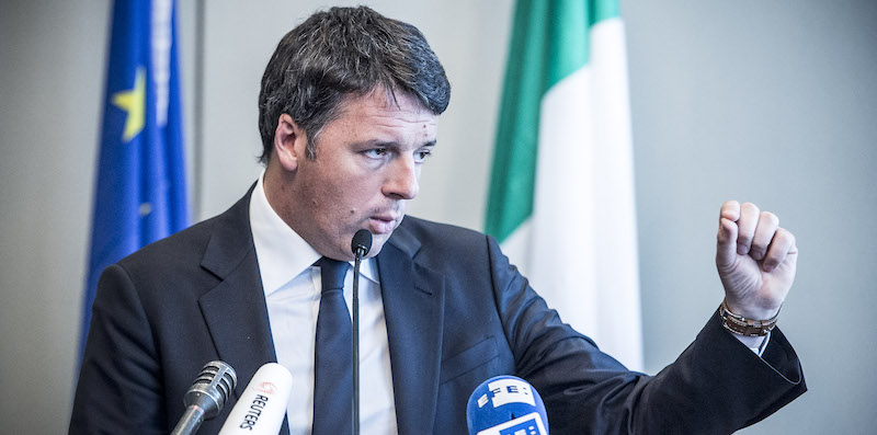Renzi finished his campaigne in Brussels