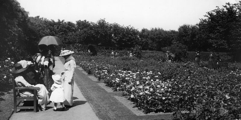 Una bella giornata del 1913, come quella all'inizio di "L'uomo senza qualità", anche se non a Vienna (Hulton Archive/Getty Images)