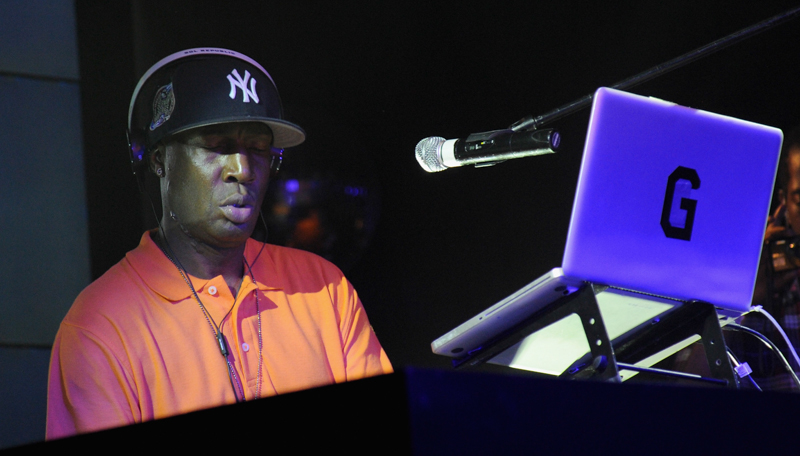 Grandmaster Flash nel 2014 a New York. (Bryan Bedder/Getty Images for Starz)