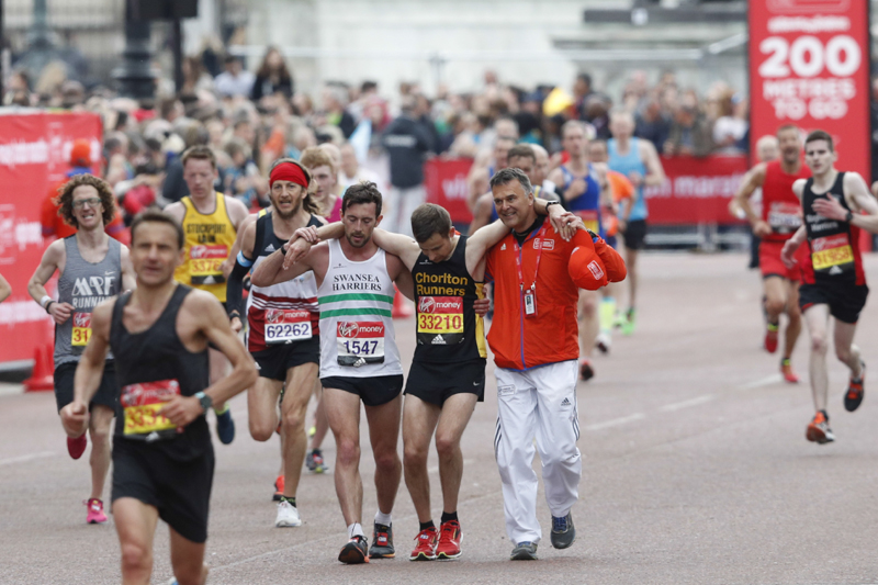 Un bel-momento-di-sport alla Maratona di Londra