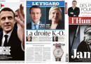 Le prime pagine in Francia sulle elezioni