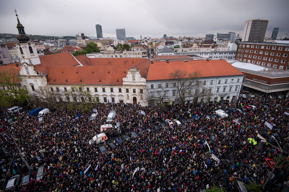 protesta bratislava