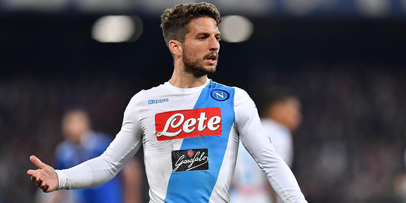 Dries Mertens, attaccante del Napoli (LaPresse - Gerardo Cafaro)