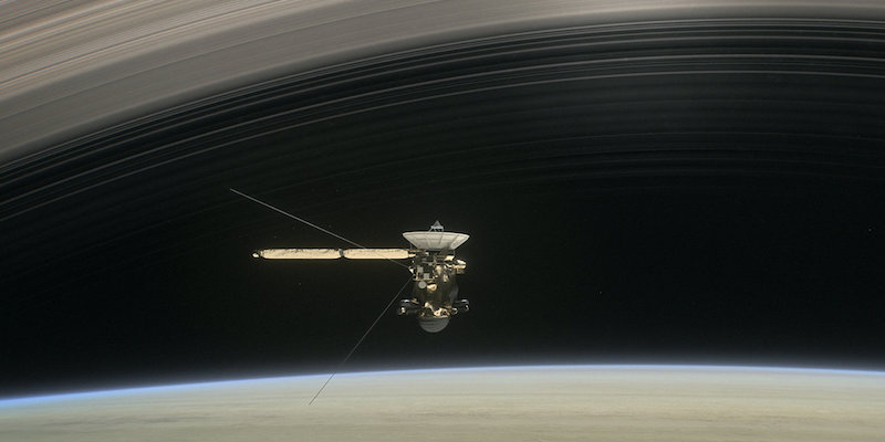 La sonda Cassini parte per il suo ultimo viaggio